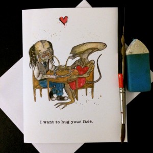 geeky valentine's cards