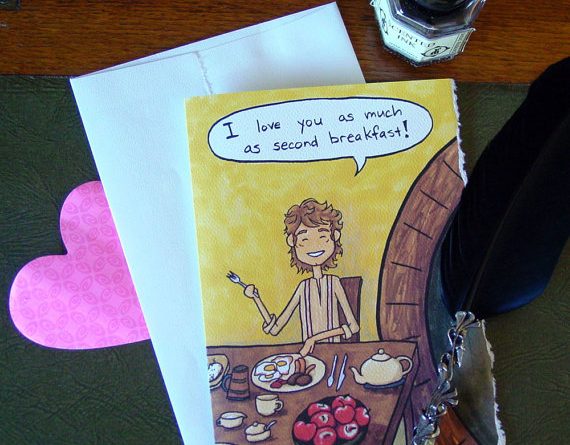 geek valentine's cards