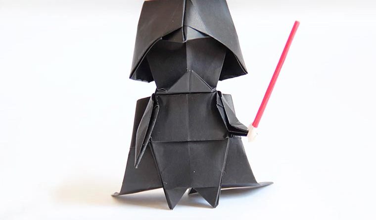 origami darth vader