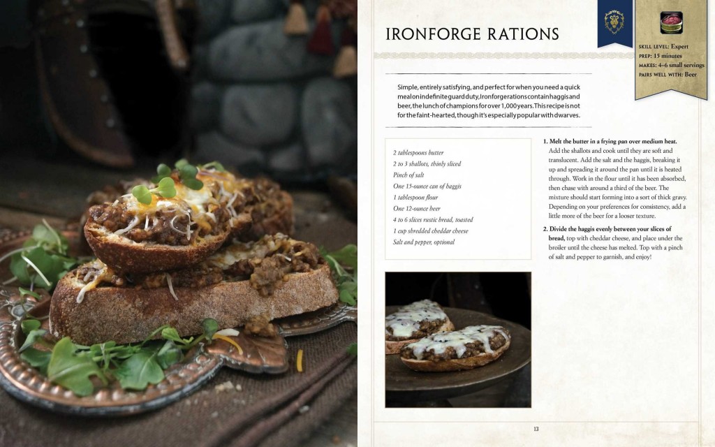 the world of warcraft official cookbook