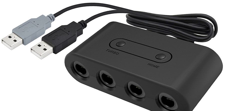 GameCube Controller Adapter For Wii/PC/Nintendo Switch