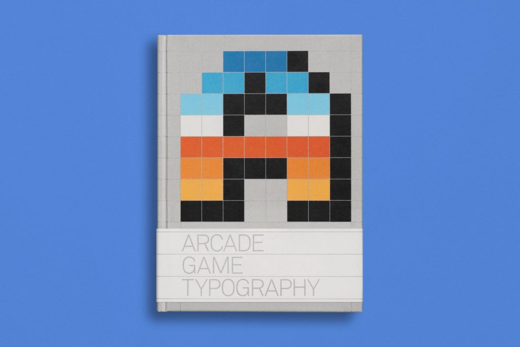 arcade game typography book