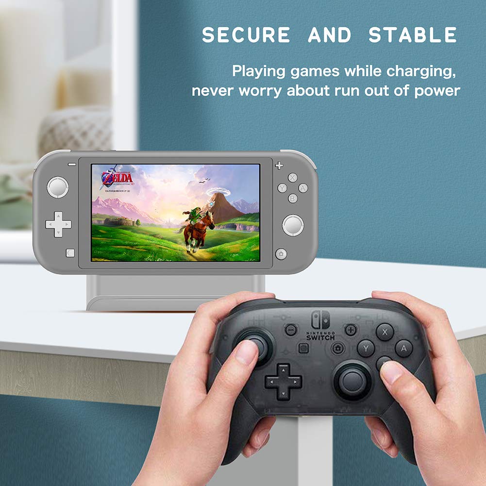 Nintendo Switch Lite Mini Portable Charging Dock With Usb Type C