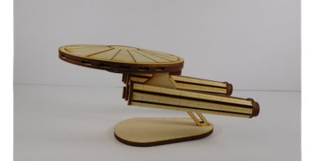 sci-fi wood model kit