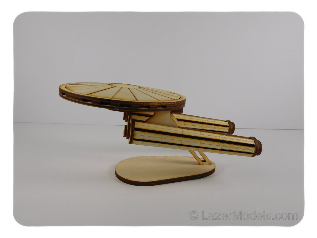 sci-fi wood model kit