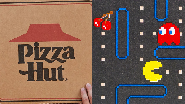 pizza and pac-man